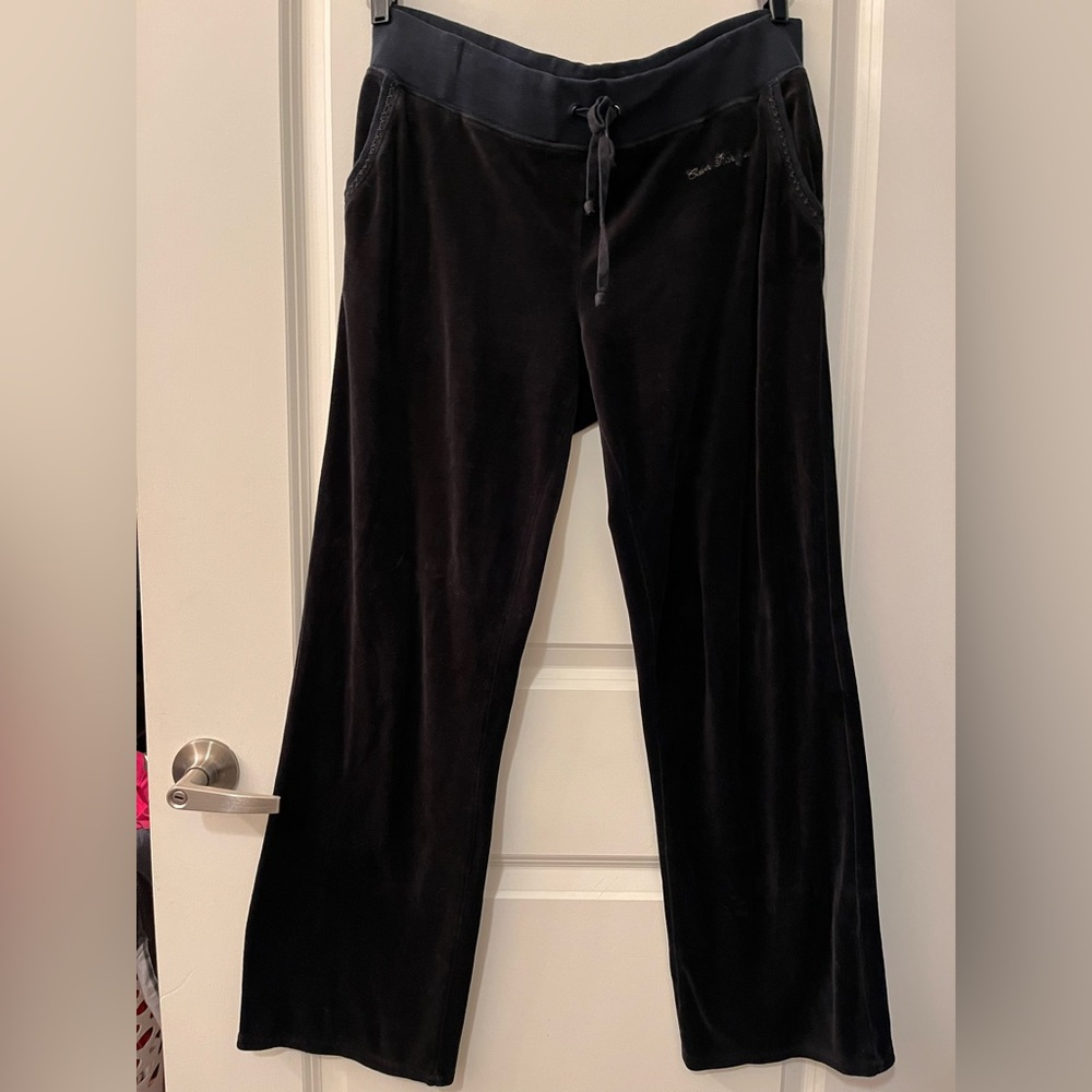 Vintage Calvin Klein Velour Sweats Size L Wide leg